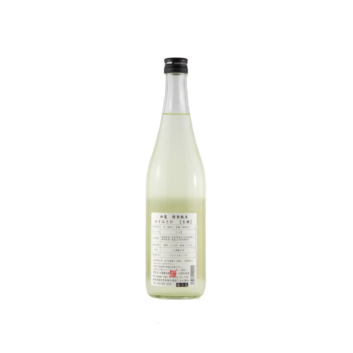 Hatsukame Tokubetsu Junmai Kasumisake Nama 1800ml with it refreshing taste. limited quantity. buy now
