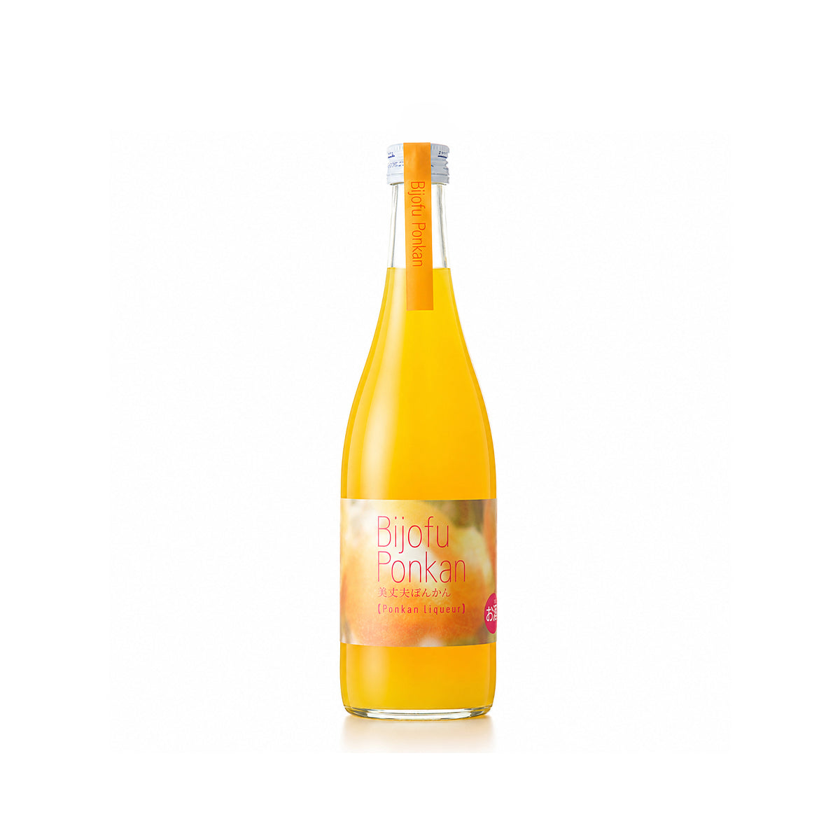 Bijofu Ponkan Citrus Liqueur 720ml premium Japanese citrus liqueur made with Kochi Ponkan oranges, featuring a refreshing sweet and tangy flavour, available in Singapore