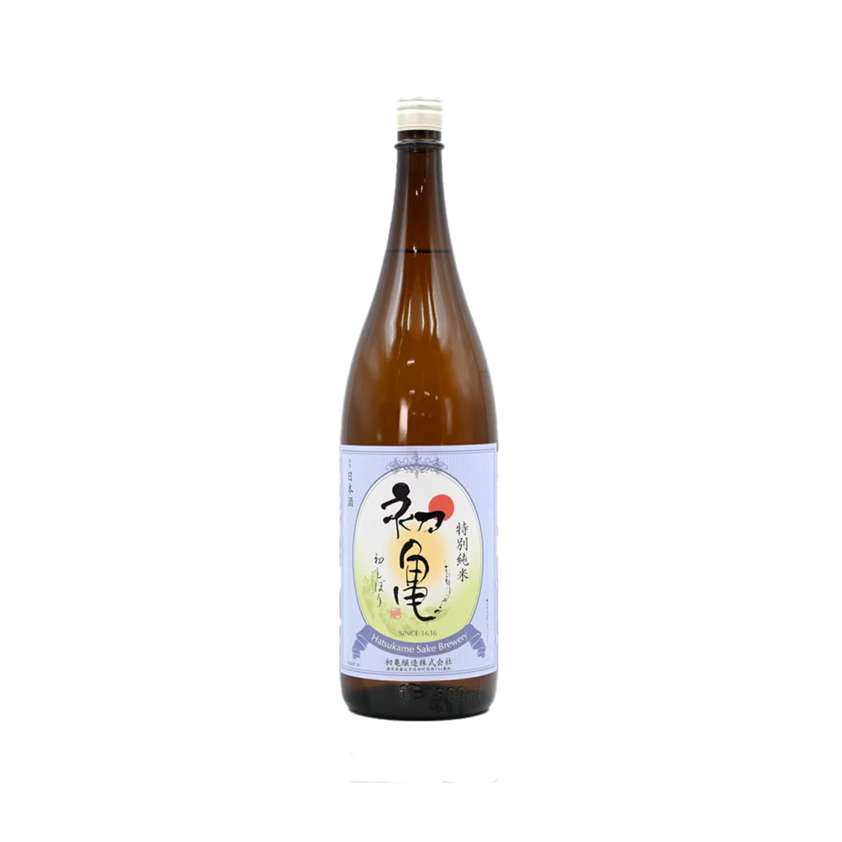 Hatsukame Tokubetsu Junmai Hatsushibori Nama Genshu 1800ml (1.8L) - Large format fresh seasonal sake in Singapore