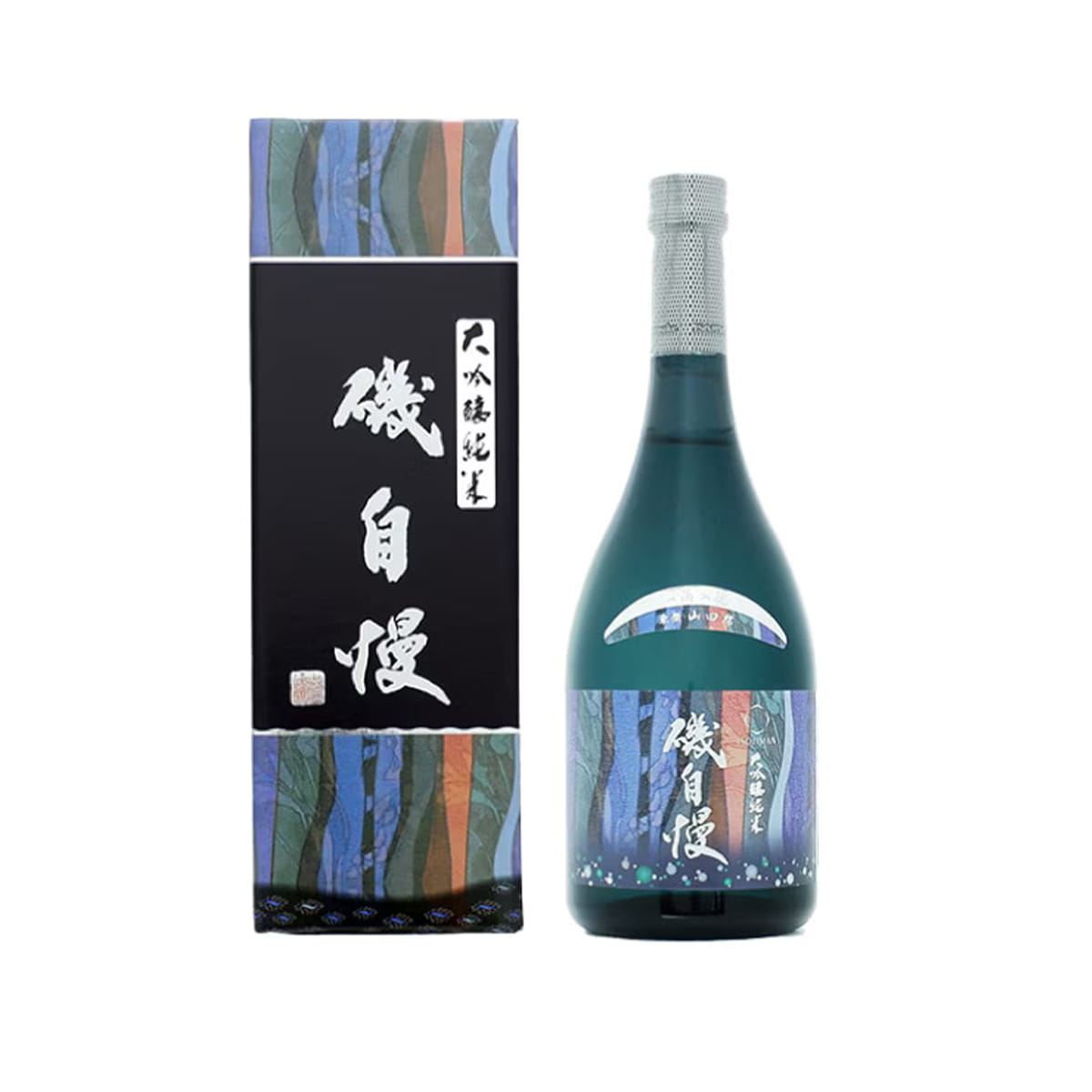Original premium gift box for Isojiman Junmai Daiginjo Emerald - Luxury sake gift for special occasions in Singapore