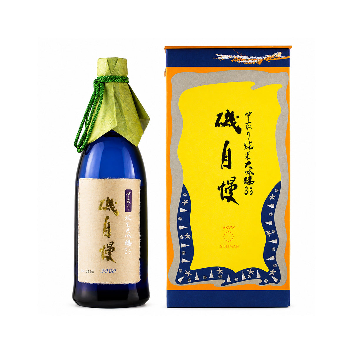 Luxury original gift box for Isojiman Junmai Daiginjo Nakatori 35 - Prestigious Japanese sake gift in Singapore