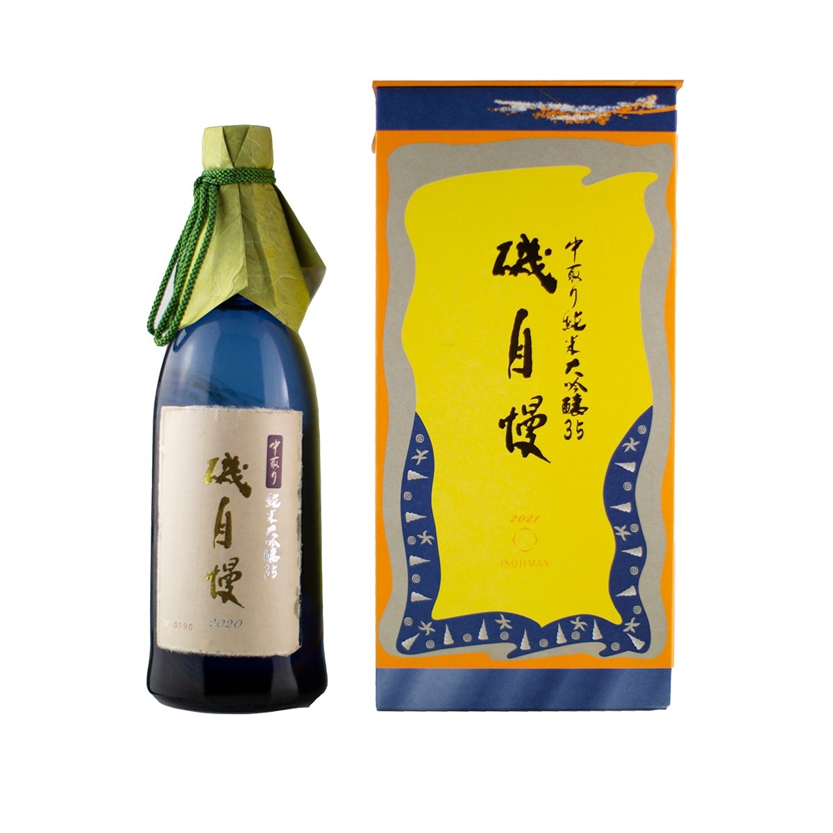 Luxury original gift box for Isojiman Junmai Daiginjo Nakatori 35 - Prestigious Japanese sake gift in Singapore
