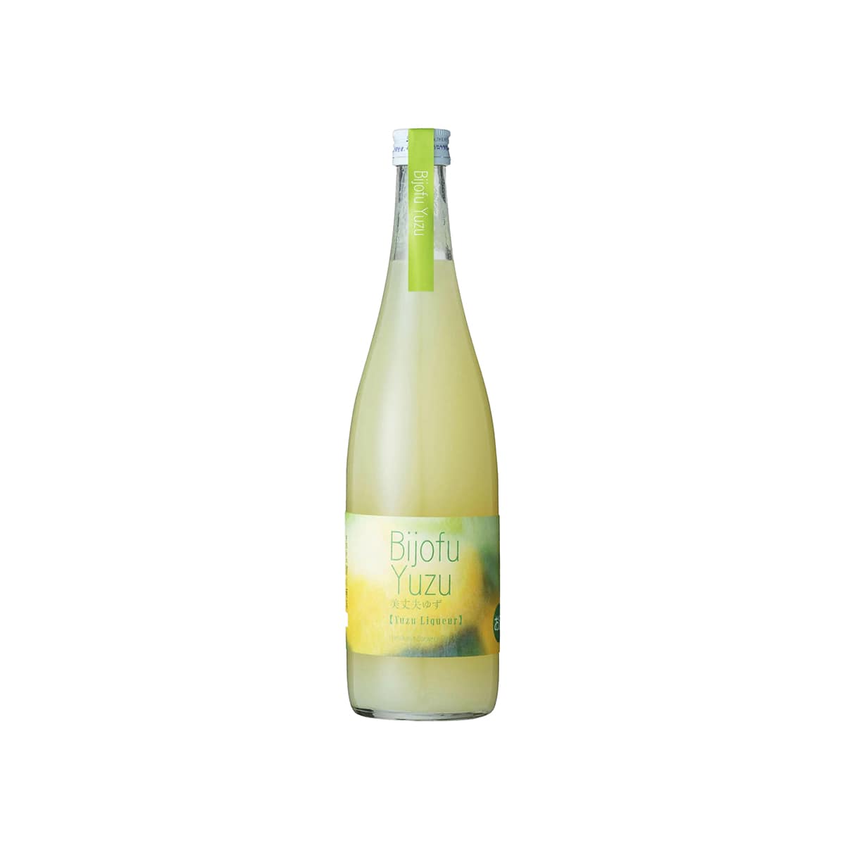 Bijofu Yuzu liqueur bottle – premium Japanese yuzu sake, refreshing citrus liqueur, available at Sakeya Singapore
