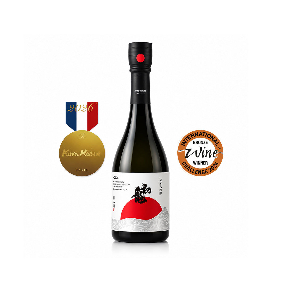 Hatsukame Junmai Daiginjo Tojo Aiyama Tajiri Farm