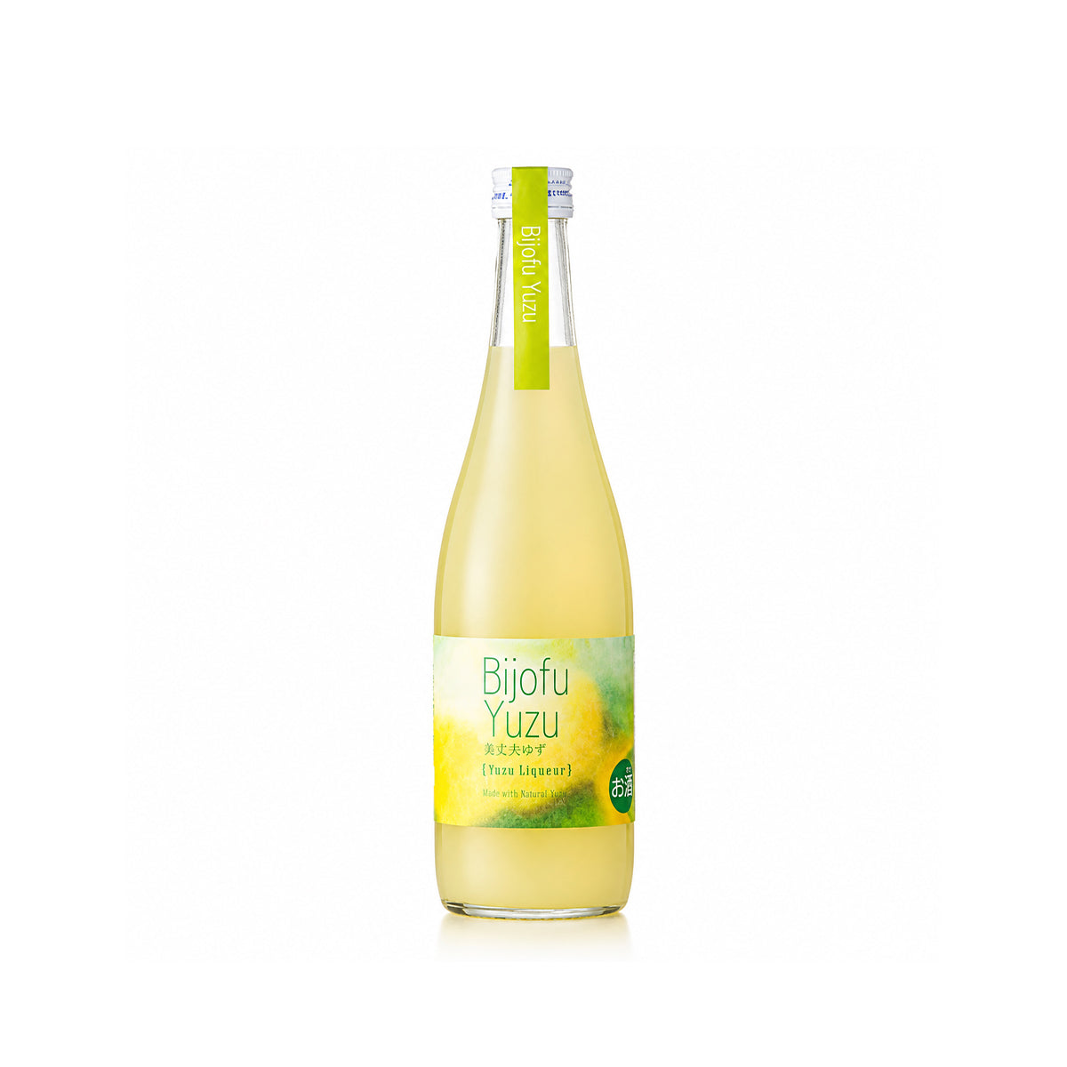 Bijofu Yuzu Japanese Citrus Liqueur 720ml premium yuzu liqueur made with natural Japanese yuzu, offering a refreshing citrus aroma and balanced sweet-tart flavour, available in Singapore.
