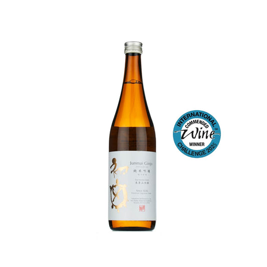 Front view of Hatsukame Junmai Ginjo Tojo Yamada Nishiki - Premium Shizuoka sake using Special A rice at Sakeya.sg