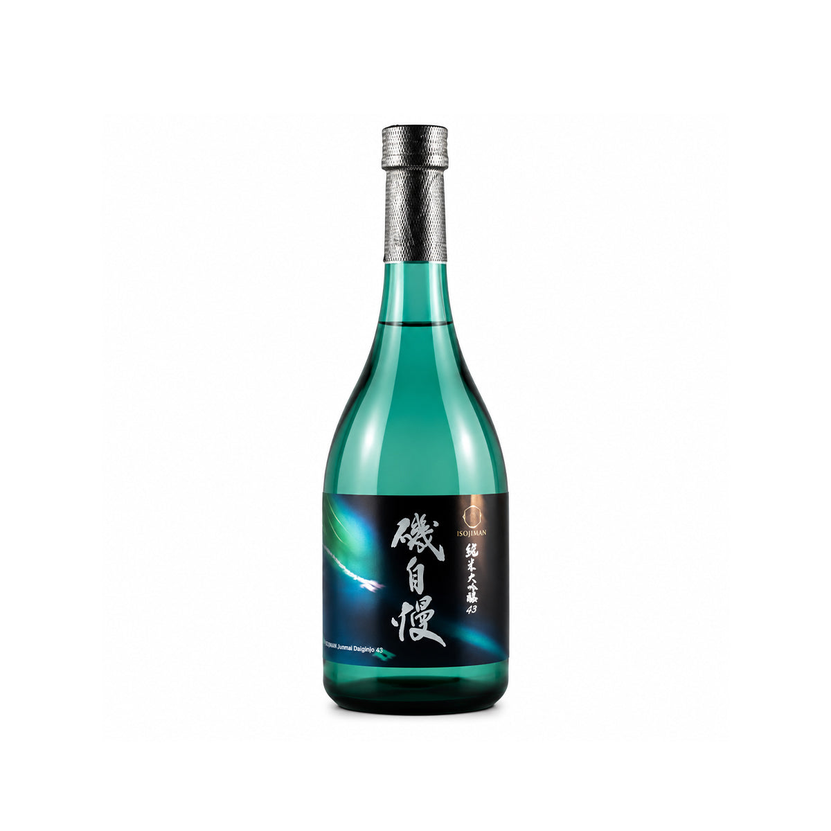 Front view of Isojiman Junmai Daiginjo Spring Breeze 42 - Seasonal premium Shizuoka sake at Sakeya.sg