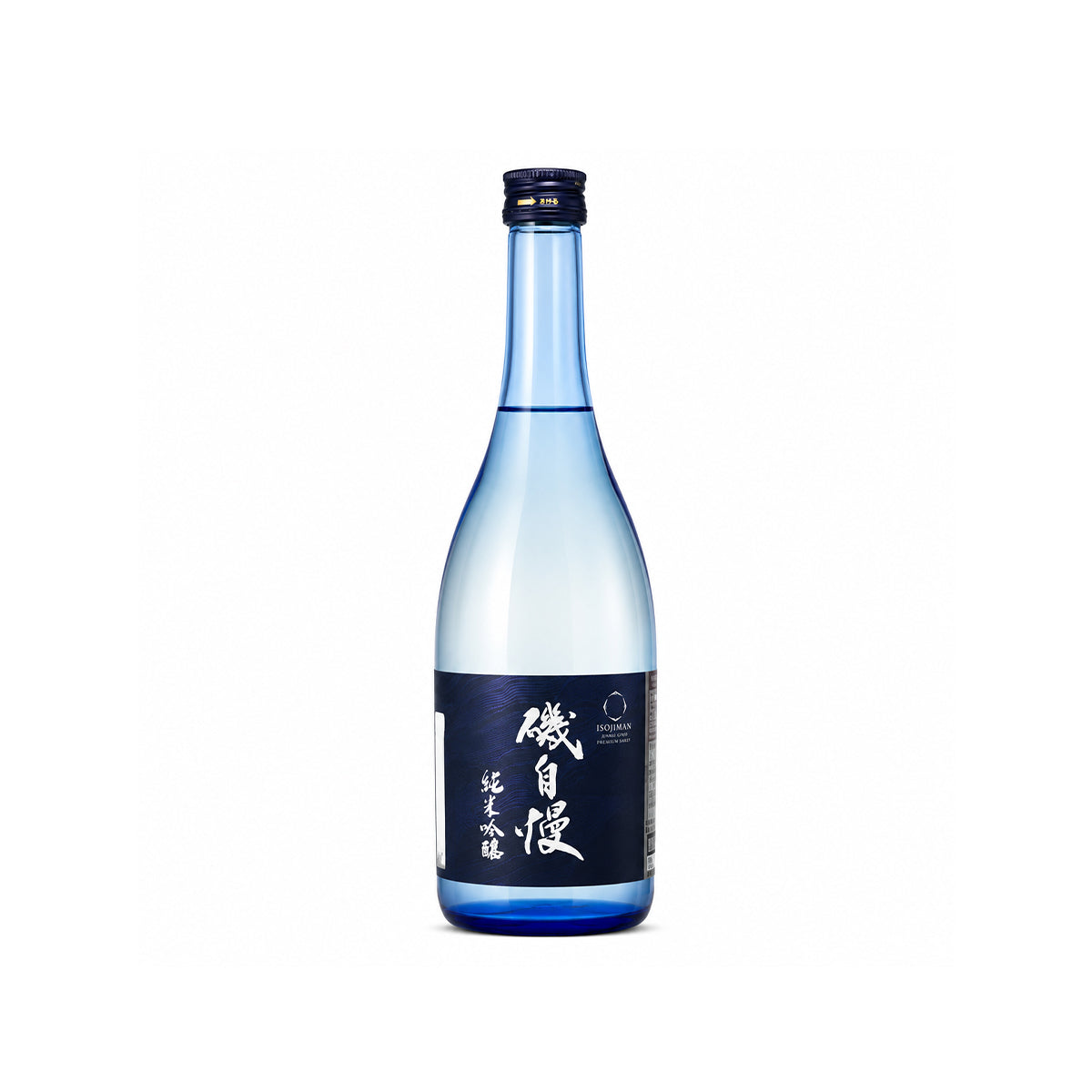 Front view of Isojiman Junmai Ginjo Shiboridate Nama Genshu - Fresh seasonal unpasteurized sake at Sakeya.sg