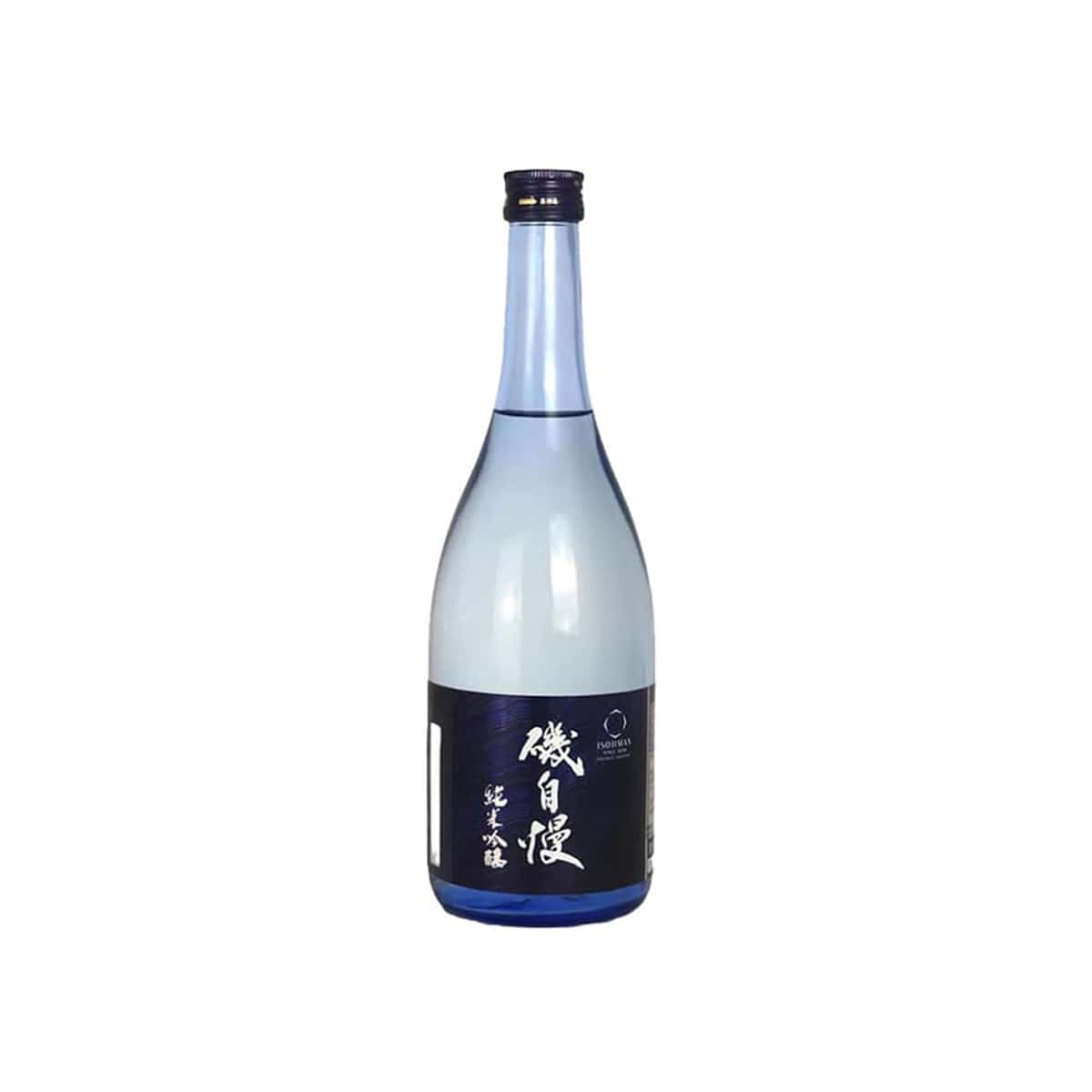 Isojiman Junmai Ginjo Mt. Aino Water premium Japanese sake, smooth and refined with subtle fruity aroma, delicate balanced flavor, best served chilled, buy online Sakeya.sg Singapore.