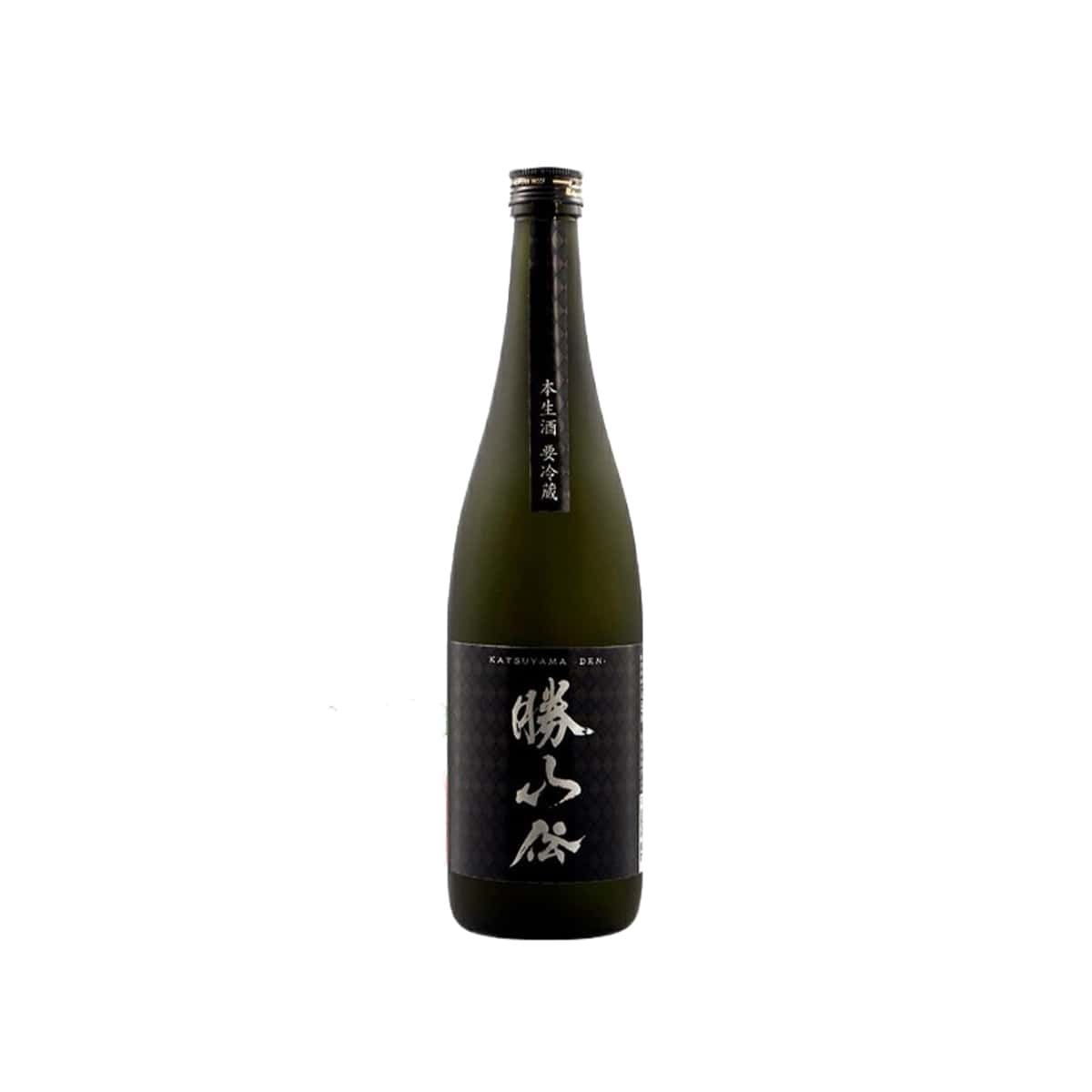 Front view of Katsuyama Den Junmai Daiginjo Nama - Fresh unpasteurized award-winning sake at Sakeya.sg