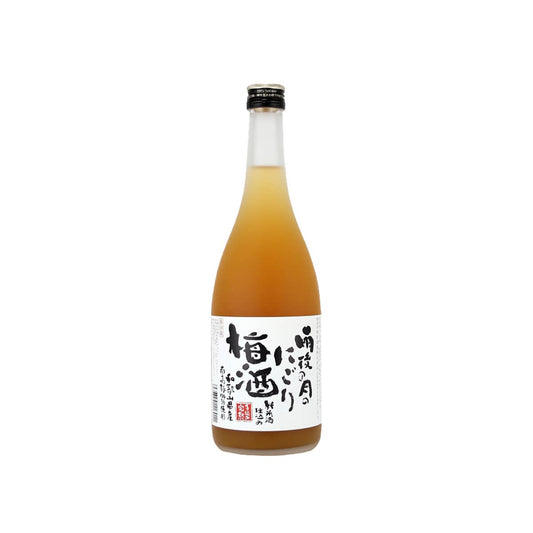 Front view of Ugonotsuki Nigori Plum Wine 720ml, showing the rich, cloudy texture and traditional Japanese Umeshu branding.