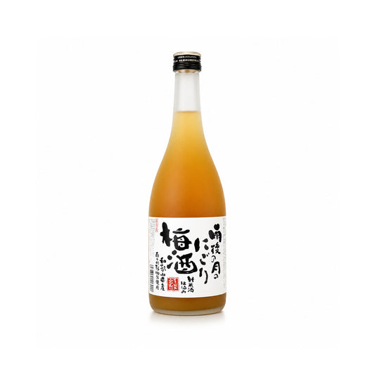 Front view of Ugonotsuki Nigori Plum Wine 720ml, showing the rich, cloudy texture and traditional Japanese Umeshu branding.